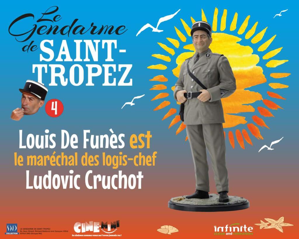[PREORDER] THE TROOPS OF ST. TROPEZ - Ludovic Cruchot - Figure 16cm