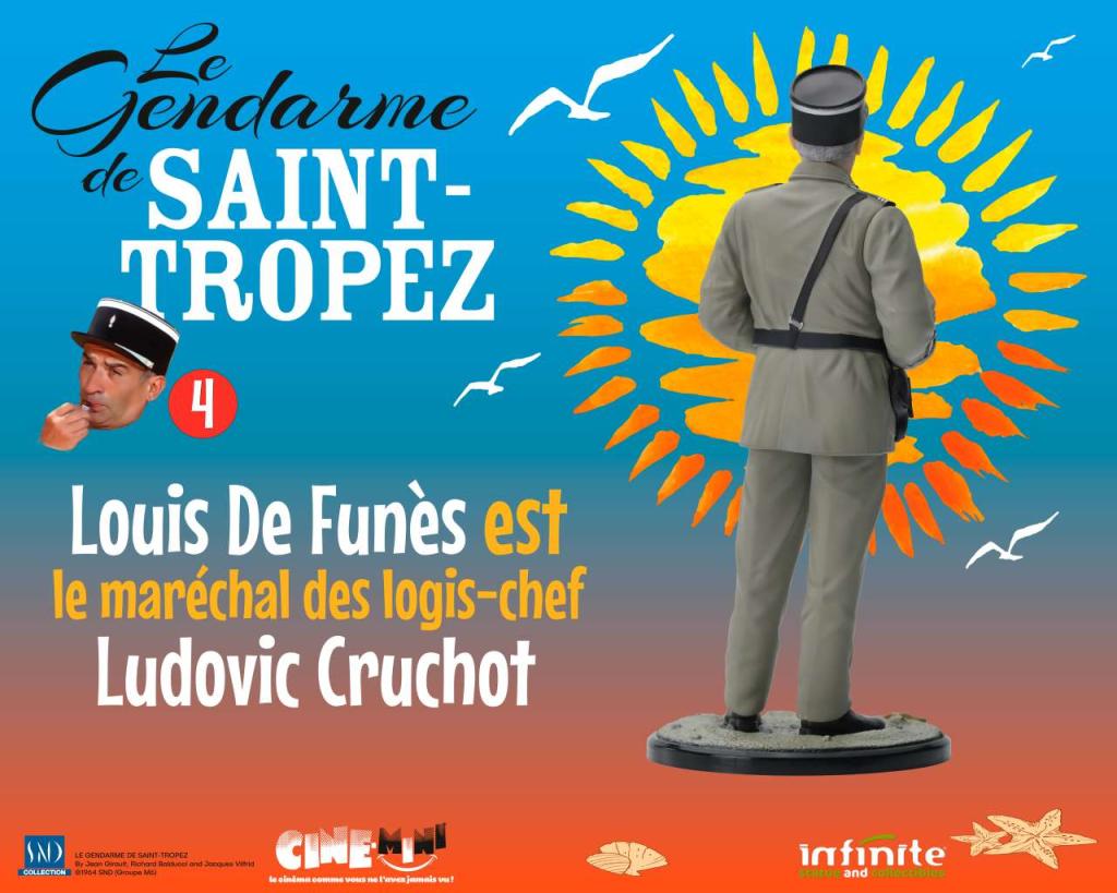 [PREORDER] THE TROOPS OF ST. TROPEZ - Ludovic Cruchot - Figure 16cm