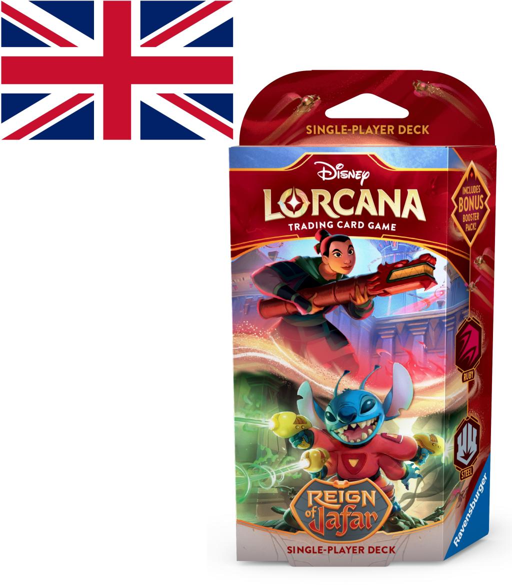 DISNEY - Lorcana - Trading Cards Starters Mulan/Stitch Chapter 8 - EN