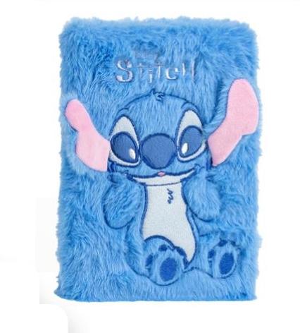 STITCH - Smiley - Premium Fur Notebook - Size A5