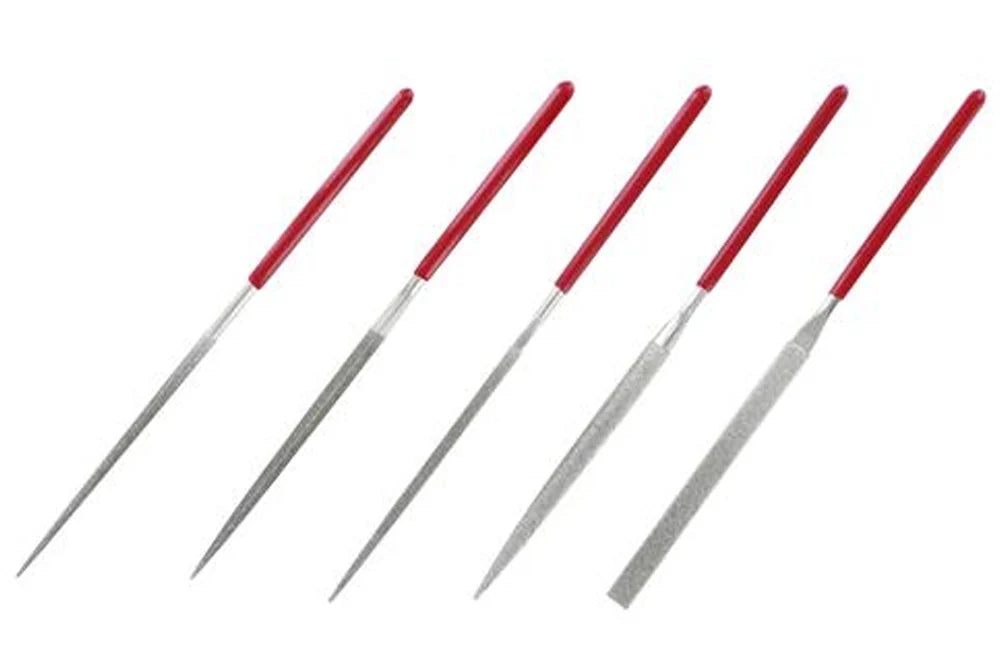 GUNDAM TOOLS - Set àf 5 Diamond Needle Files