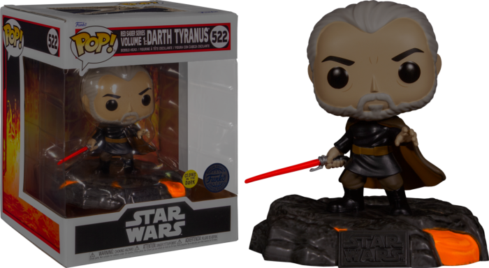 STAR WARS - POP DELUXE N° 522 - RSSv1 - Darth Tyranus (GW)