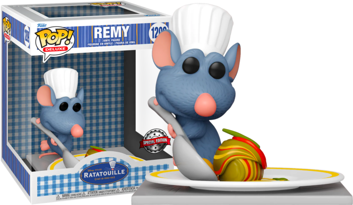 DISNEY - POP Deluxe N° 1209 - Remy with Ratatouille SPECIAL EDITION