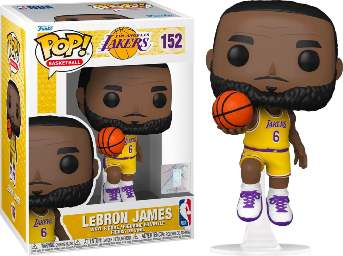 [PREORDER] NBA POP! Sports Vinyl Figure LeBron James (Lakers) 9 cm