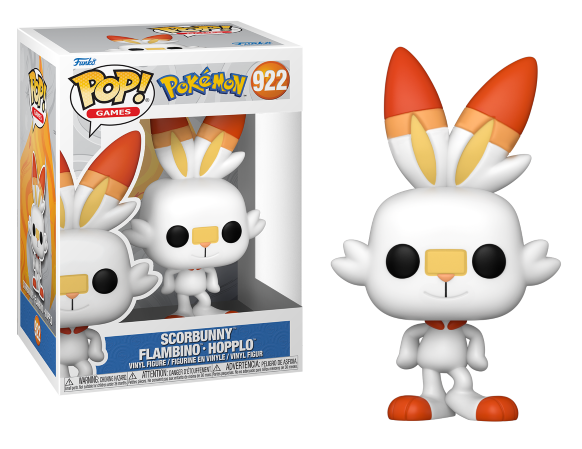 Pokemon POP! Games Vinyl Figure Scorbunny (EMEA) 9 cm
