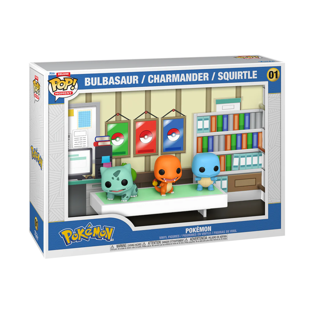 Pokemon POP Moments Deluxe Vinyl Figures Pokemon - Starters