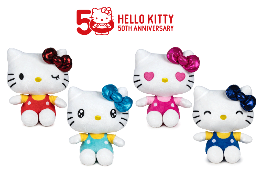 HELLO KITTY - Assortment of 12 Plushs - 4 Models - 16cm