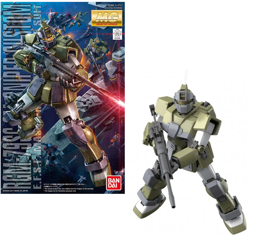 GUNDAM - MG 1/100 RGM-79SC Sniper Custom - Model Kit