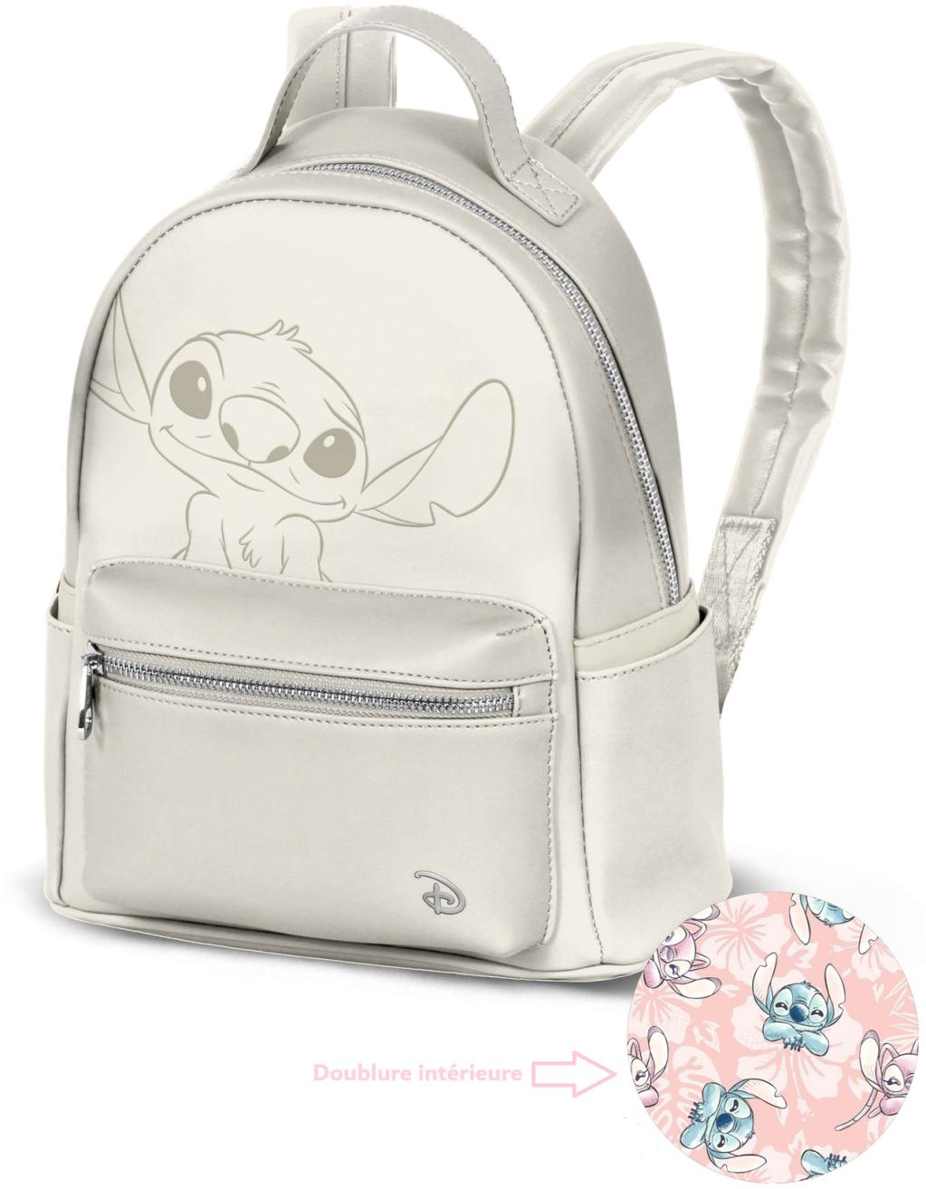STITCH - White - Fashion BackPack '28x24x11cm'