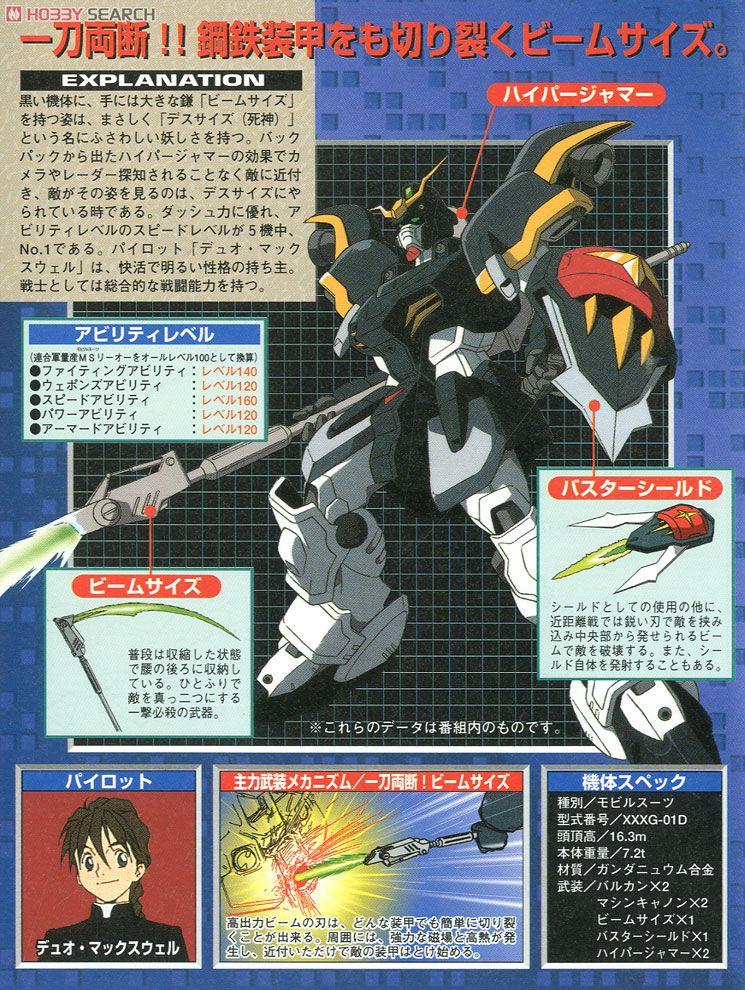 GUNDAM - NG 1/144 Gundam Deathscythe 'Renual' - Model Kit