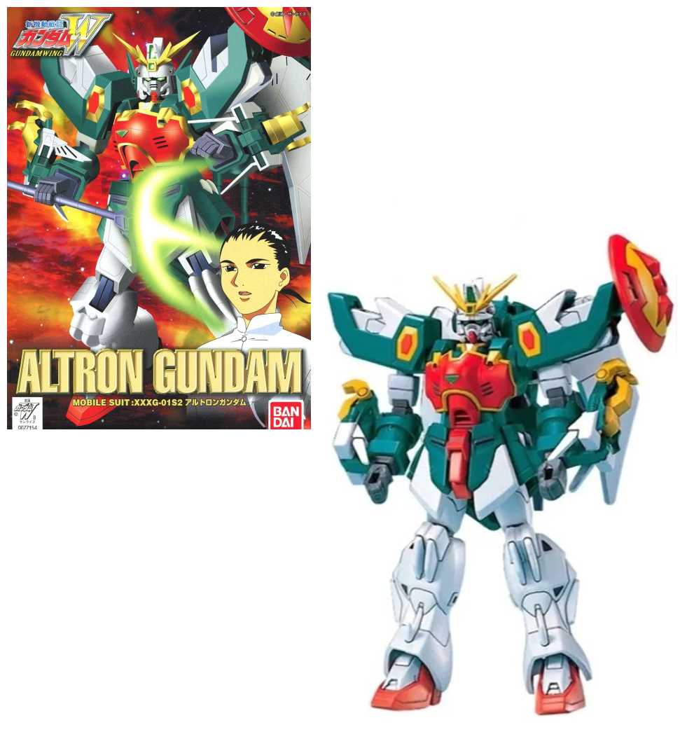 GUNDAM - NG 1/144 Altron Gundam 'Renual' - Model Kit