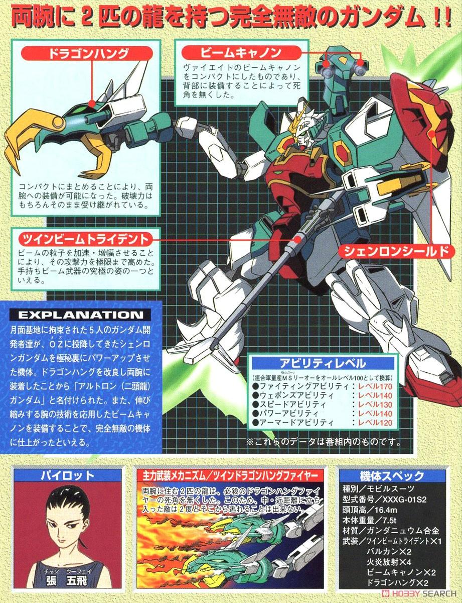 GUNDAM - NG 1/144 Altron Gundam 'Renual' - Model Kit