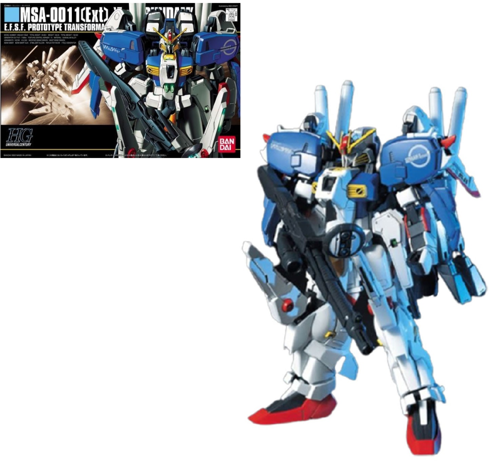 GUNDAM - HGUC 1/144 MSA-0011 (Ext) Ex-S Gundam - Model Kit