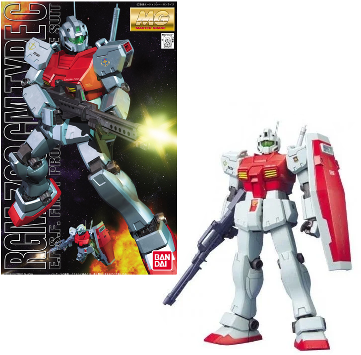 GUNDAM - MG 1/100 RGM-79C GM (Space Use) - Model Kit