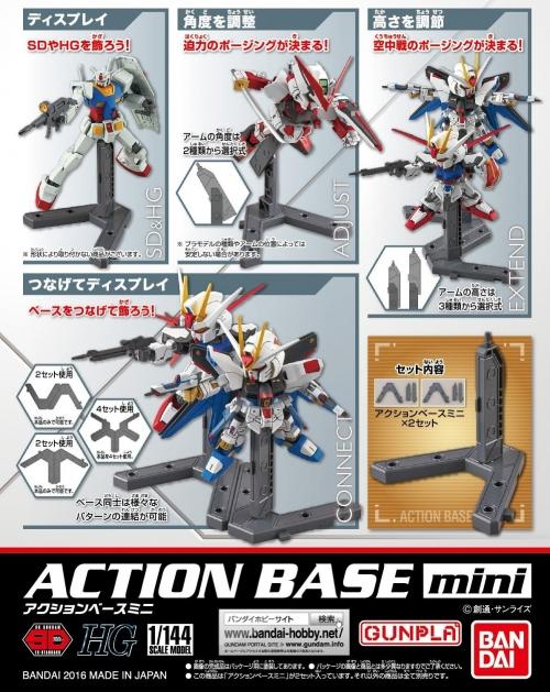 GUNDAM - Action Base Mini x2 - Model Kit