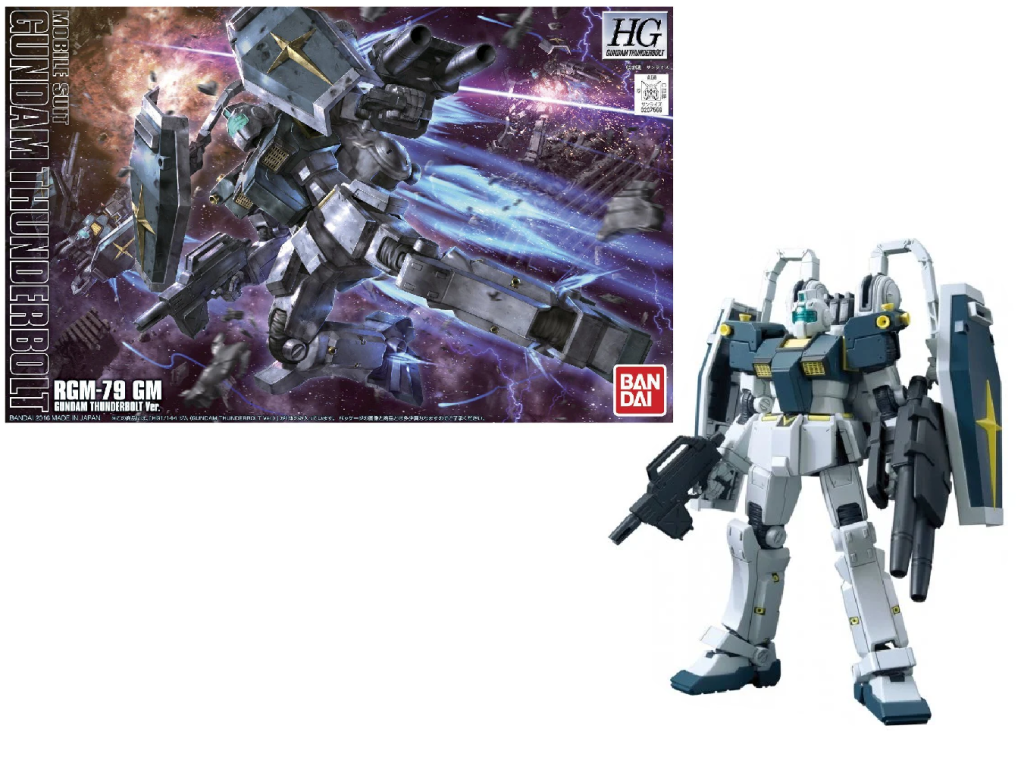 GUNDAM - HG Gundam Thunderbolt RGM-79 GM 1/144 - Model Kit