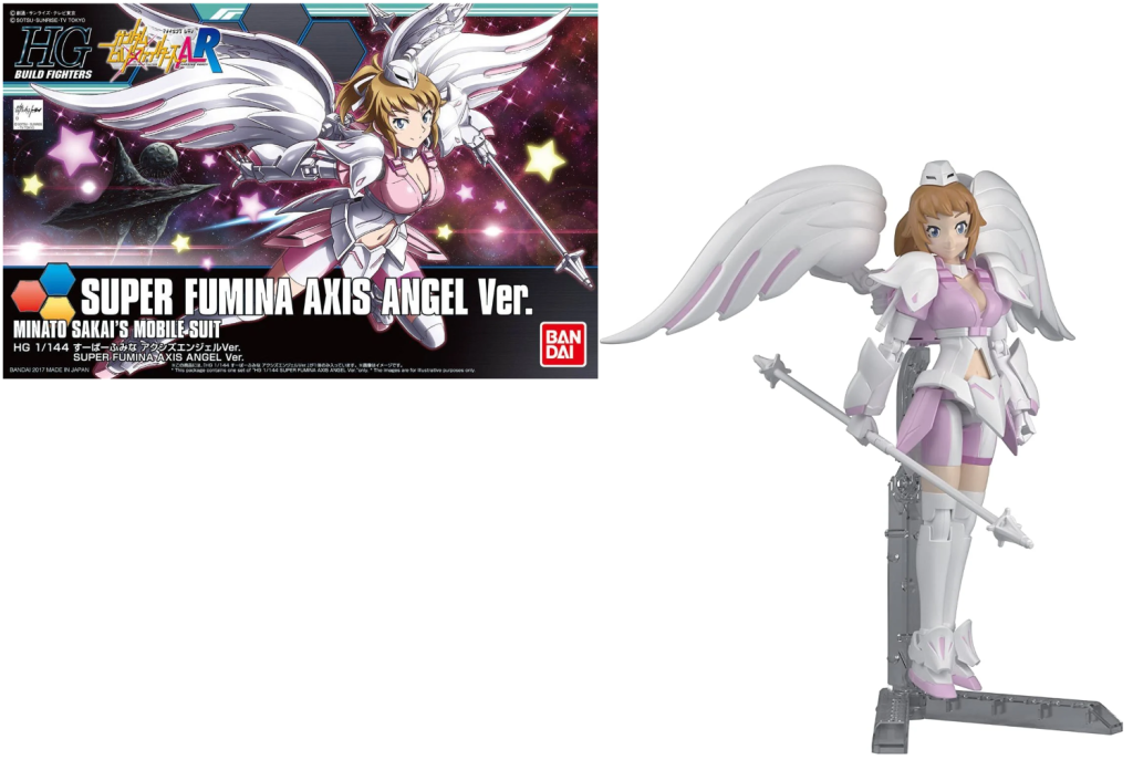BUILD FIGHTERS - HG 1/144 Super Fumina Axis Angel Ver. - Model Kit
