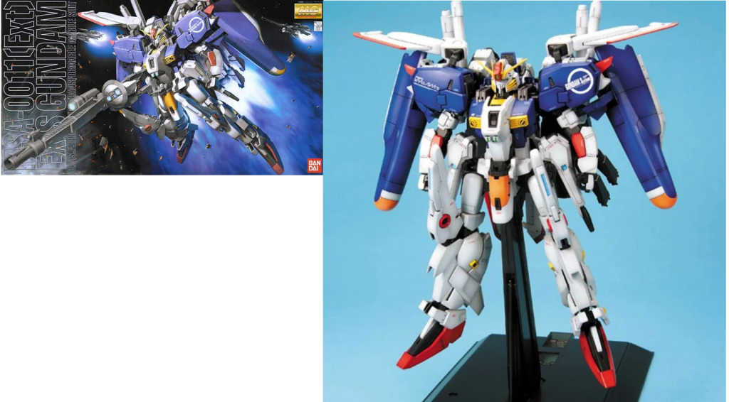 GUNDAM - MG 1/100 MSA-0011 (Ext) EX-S Gundam - Model Kit