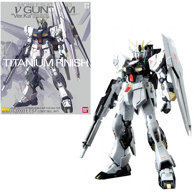 GUNDAM - MG 1/100 RX-93 v Gundam Ver.Ka - Model Kit