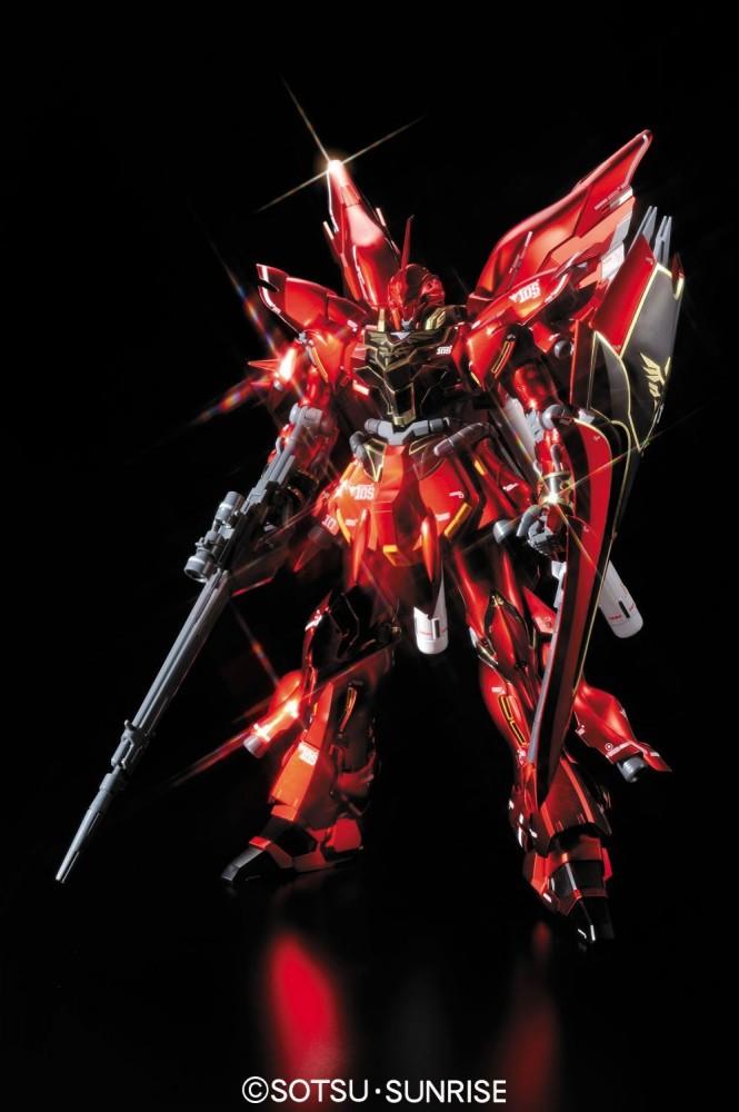 GUNDAM - MG 1/100 MSN-06S Sinanju Ver.Ka Titanium Finish - Model Kit