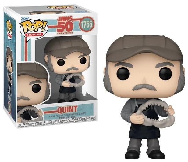 JAWS 50TH ANNIVERSARY - POP Movies N° 1755 - Quint