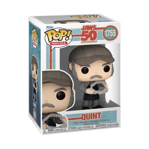 JAWS 50TH ANNIVERSARY - POP Movies N° 1755 - Quint