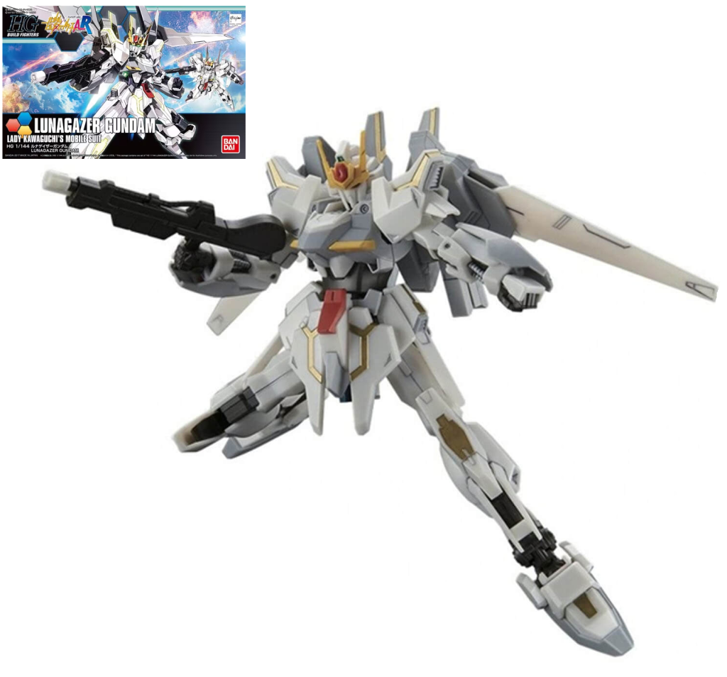 GUNDAM - HG Lunagazer Gundam 1/144 - Model Kit