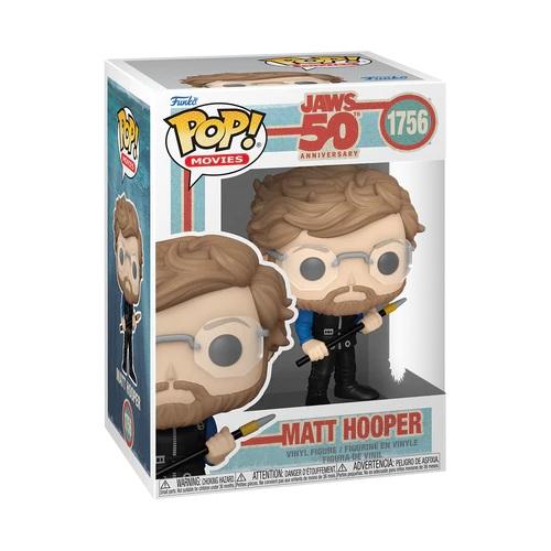 JAWS 50TH ANNIVERSARY - POP Movies N° 1756 - Matt Hooper