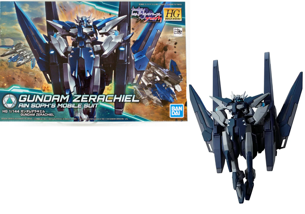 GUNDAM - HGBD 1/144 Gundam Zerachiel Ain Soph Mobile Suit- Model Kit