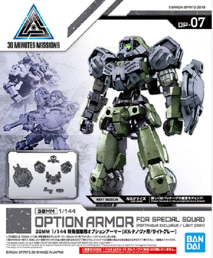 [PREORDER] GUNDAM - 30MM Option Armor 7 for Special Squad Detail Set - Model Kit