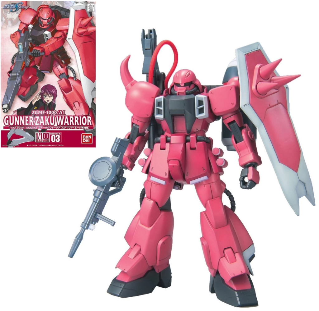 GUNDAM - Gundam Zaku Warrior 'Lunamaria Hawke' 1/100 - Model Kit