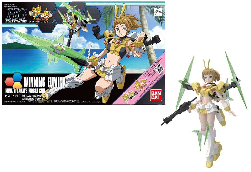 GUNDAM Build Fighters - Model Kit - HG 1/144 - Winning Fumina