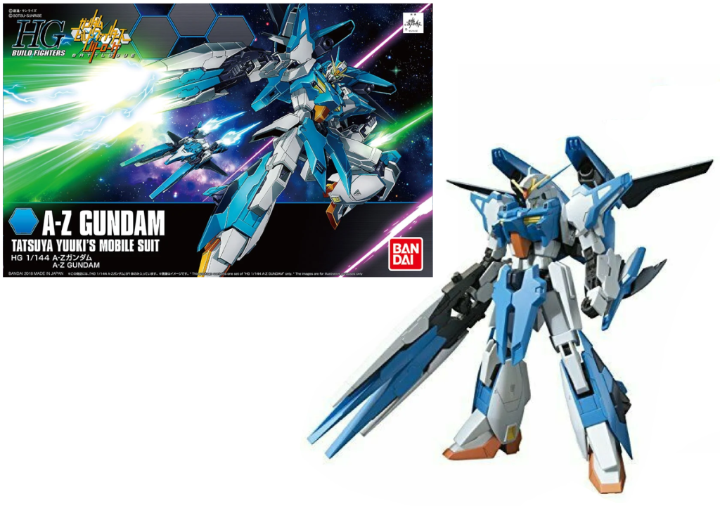 GUNDAM Build Fighters - Model Kit - HG 1/144 - Gundam A-Z