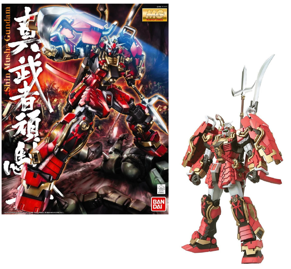 GUNDAM - Model Kit - Master Grade - Shin Musha Gundam - 18 CM