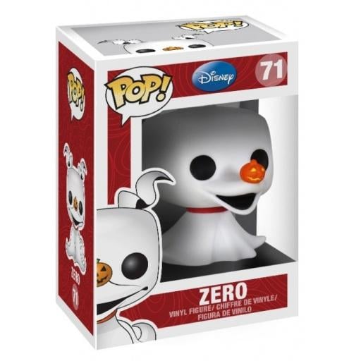 Nightmare Before Christmas POP! Vinyl Figure Zero 10 cm