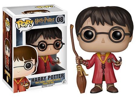 Harry Potter POP! Movies Vinyl Figure Harry Potter Quidditch 9 cm