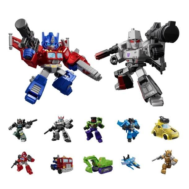 TRANSFORMERS - Defender Version - Model Kit Blokees Display 12 pc