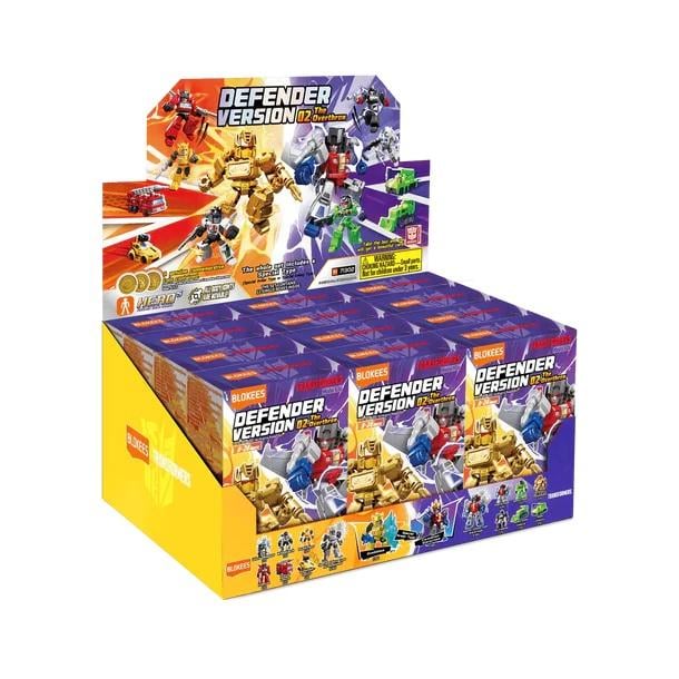 [PREORDER] TRANSFORMERS - Defender Version 02 - Model Kit Blokees Display 12 pc