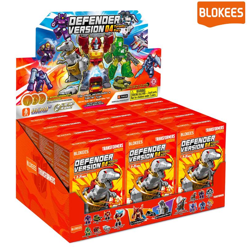 [PREORDER] TRANSFORMERS - Defender Version 04 - Model Kit Blokees Display 12 pc