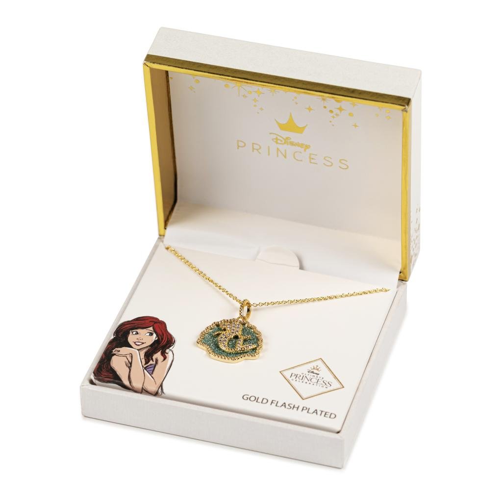 LITTLE MERMAID - Shellfish - Gold Brass Plated Necklace