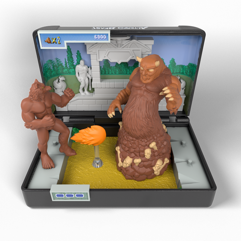 [PREORDER] CONSOLE HEROES - Mega Drive Altered Beast - Statue 7cm