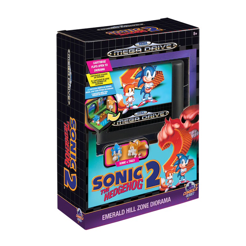 [PREORDER] CONSOLE HEROES - Mega Drive Sonic 2 - Statue 7cm