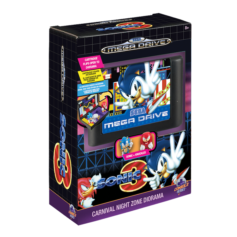 [PREORDER] CONSOLE HEROES - Mega Drive Sonic 3 - Statue 7cm