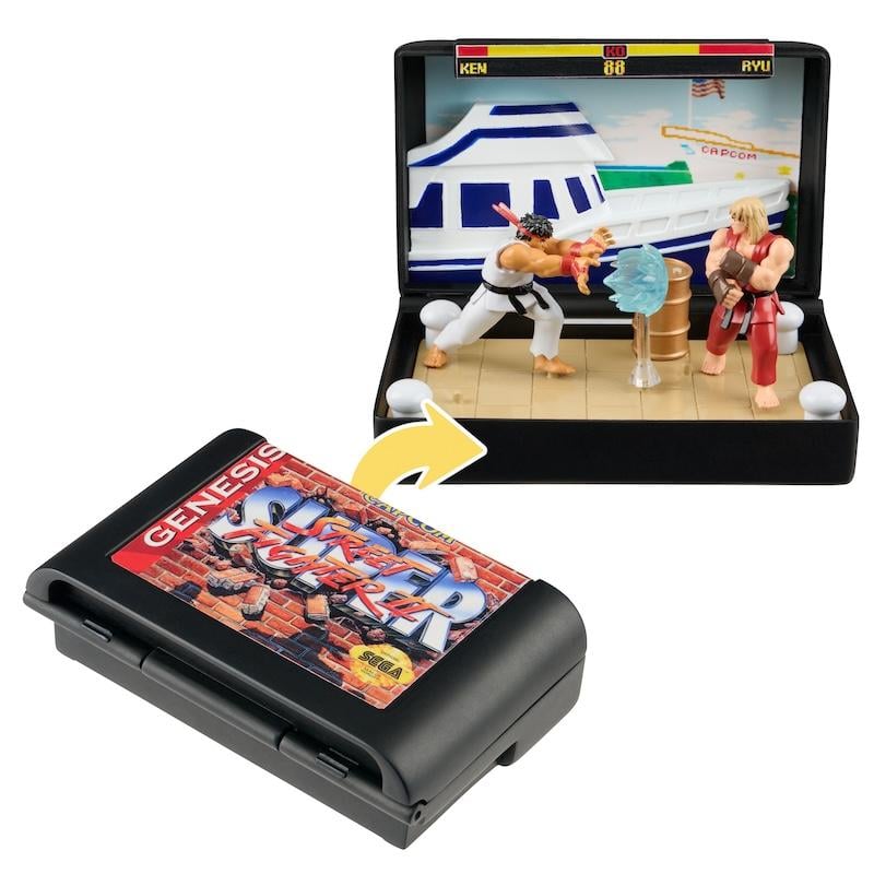 [PREORDER] CONSOLE HEROES - Mega Drive Street Fighter 2 - Statue 7cm