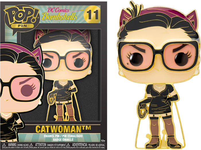 DC COMICS - Pop Large Enamel Pin N° 11 - Catwoman