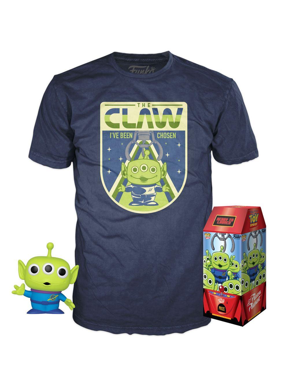 TOY STORY - POP! & Tee Set - The Claw (S)