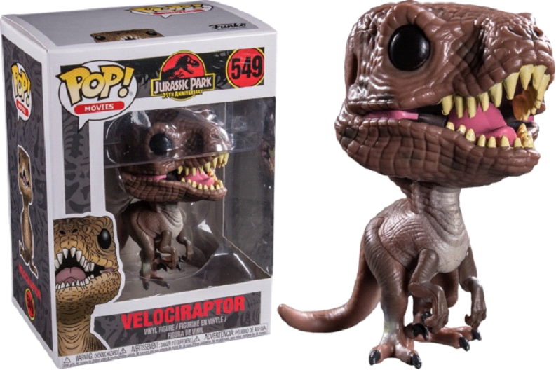 Jurassic Park POP! Movies Vinyl Figure Velociraptor 9 cm