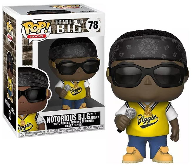 NOTORIOUS B.I.G. - POP N° 78 - Notorious B.I.G. in Jersey