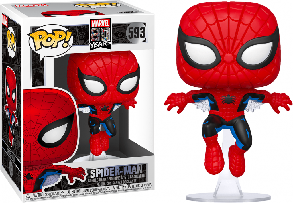 Marvel 80th POP! Marvel Vinyl Figure Spider-Man (First Appearance) 9 cm