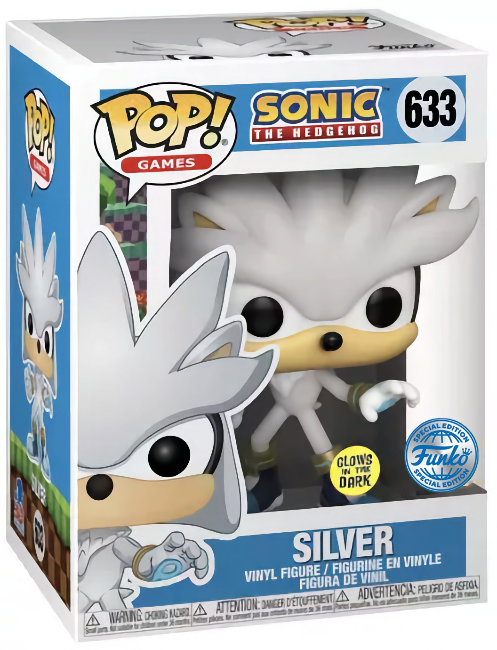 SONIC 30TH - POP Games N° 633 - Silver The Hedgehog (GW)